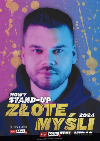 Tarnów Wydarzenie Stand-up Nowy program ZŁOTE MYŚLI