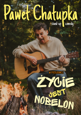 Tarnów Wydarzenie Stand-up Paweł Chałupka - nowy program: Życie jest nobelon