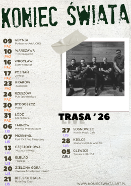 Tarnów Wydarzenie Koncert + KDRB